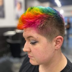 Cary O'Brien's Salon & Spa - Rainbow Hair Done by Mandi Maris