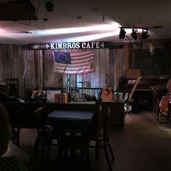 Kimbro's Pickin Parlor - Kimbro's Stage (Note, this is from the very back of the room!) - Music Venues Near Me - Franklin, Tennessee