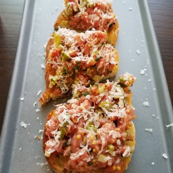 Stella Van Buren - Steak Tartare bruschetta - Italian Near Me - Milwaukee, Wisconsin Stella Van Buren - Steak Tartare bruschetta - Italian Near Me - Milwaukee, Wisconsin