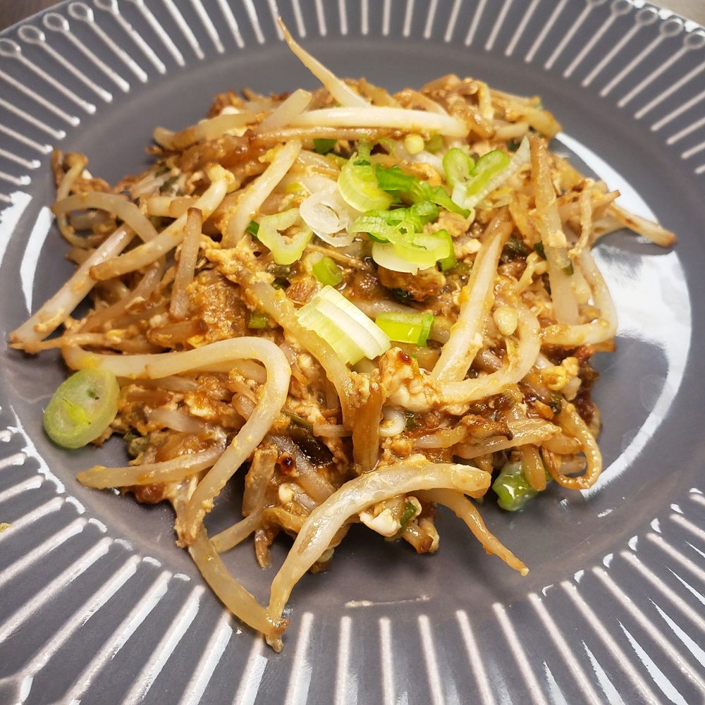Amayar Kitchen - Veggie app that comes with curry dishes. Fried sprouts with eggs&seasoning. Good , but id rather try another apps next time. - Burmese Near Me - Maywood, New Jersey Amayar Kitchen - Veggie app that comes with curry dishes. Fried sprouts with eggs&seasoning. Good , but id rather try another apps next time. - Burmese Near Me - Maywood, New Jersey