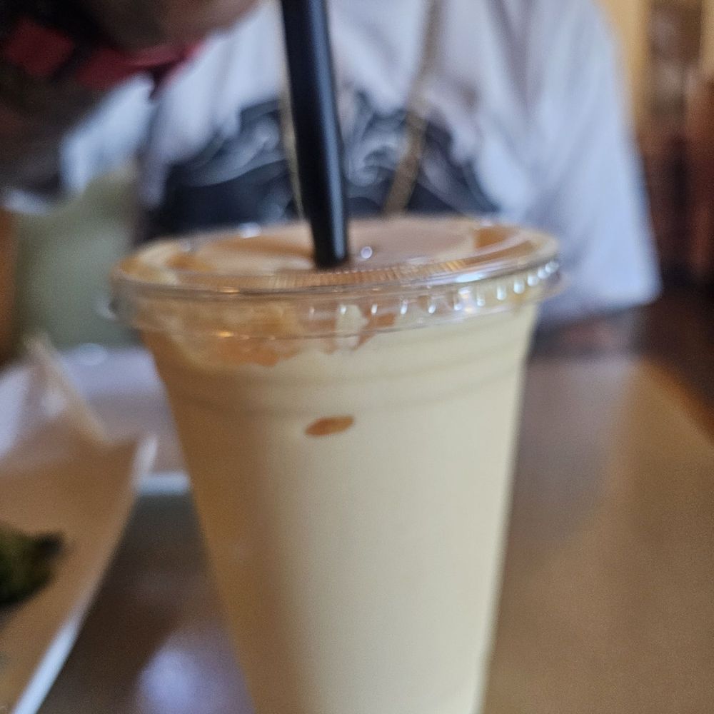 Coconut Cafe - Mango slush - Laotian Near Me - Merced, California