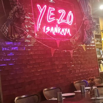 Yezo Thai Isankaya - Neon sign inside - Thai Near Me - New York, New York Yezo Thai Isankaya - Neon sign inside - Thai Near Me - New York, New York