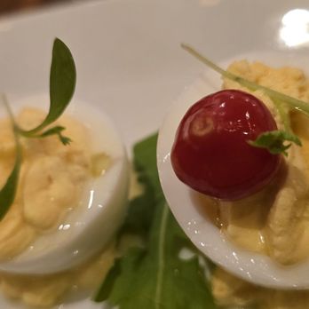 Casa Del Toro - deviled eggs (without bacon) - Latin American Near Me - Hayward, California Casa Del Toro - deviled eggs (without bacon) - Latin American Near Me - Hayward, California