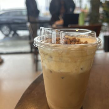 Auria Coffee - Cream top biscoff latte - Desserts Near Me - Buena Park, California