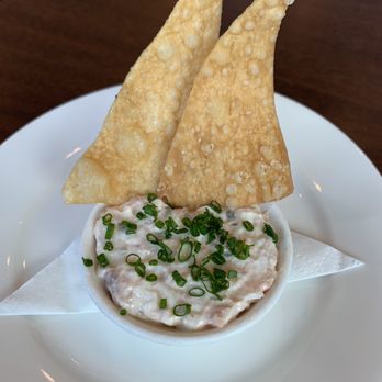 MW Restaurant - Salmon dip w/ won ton chips - New American Near Me - Honolulu, Hawaii MW Restaurant - Salmon dip w/ won ton chips - New American Near Me - Honolulu, Hawaii