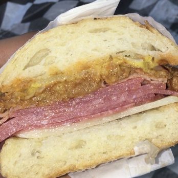Nautical Deli - Cuban sandwich with added salami & red onions. - Delis Near Me - Saint Clair Shores, Michigan Nautical Deli - Cuban sandwich with added salami & red onions. - Delis Near Me - Saint Clair Shores, Michigan
