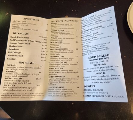 Menu photo 5 Globe Deli Costa Mesa, CA