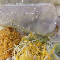 El Barco - Enchiladas with White Cheese Sauce