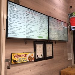 Little Bangkok Thai Kitchen 2 - Menu board~ (September 2022)