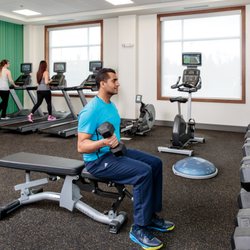 Our fitness centre is open 24 hours at the Holiday Inn Express West Edmonton - Mall Area