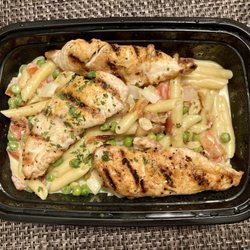 Beacon Hills in Aksarben Village - Valentines Day takeout - chicken carbonara
