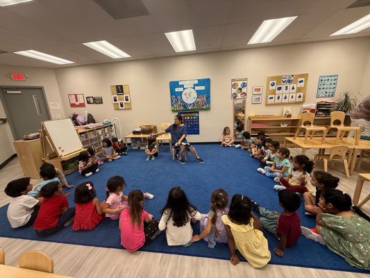 Preschool/TK Program (Ages 3½-5 years) - Ages 3½-5 years (must be 3 by March 1, 2025)
Teacher-to-child ratio 1:10
Comprehensive academic foundation with advanced Montessori materials and abstract thinking.
Key Focus Areas:
Reading and writing fluency through phonetic approach
Advanced mathematics including four operations
Leadership development through mentoring younger peers
Cultural studies: geography, history, science exploration
Creative expression and artistic development Preschool/TK Program (Ages 3½-5 years) - Ages 3½-5 years (must be 3 by March 1, 2025)
Teacher-to-child ratio 1:10
Comprehensive academic foundation with advanced Montessori materials and abstract thinking.
Key Focus Areas:
Reading and writing fluency through phonetic approach
Advanced mathematics including four operations
Leadership development through mentoring younger peers
Cultural studies: geography, history, science exploration
Creative expression and artistic development