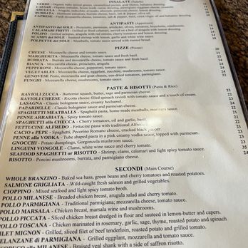 Trattoria del Sole - Menu - Beer, Wine & Spirits Near Me - Sherman Oaks, California Trattoria del Sole - Menu - Beer, Wine & Spirits Near Me - Sherman Oaks, California