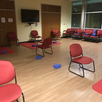 Duncaster - All purpose room, weights, yoga, balance, & mobility. - Retirement Homes Near Me - Bloomfield, Connecticut