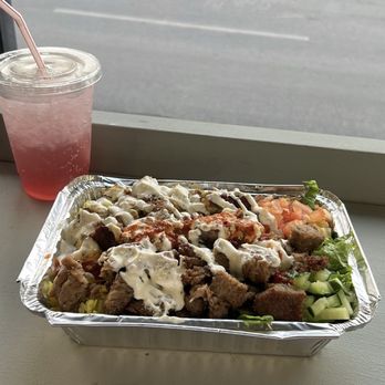 The Halal Project - Combination Plate - Halal Near Me - San Marcos, Texas