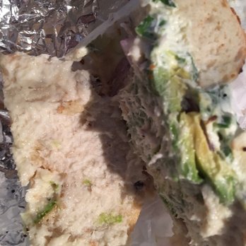 BK Bagels - Not worth $15 for cream cheese and avocado - where is he lox?? Why only some white fish??? - Juice Bars & Smoothies Near Me - Brooklyn, New York