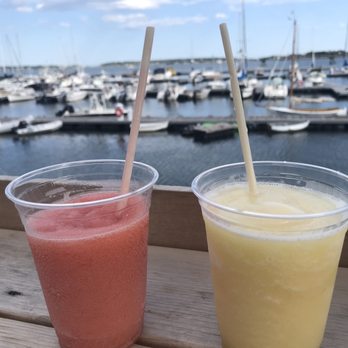 Fore Points Marina - A pair of frozen cocktails on a warm summer evening - Fuel Docks Near Me - Portland, Maine Fore Points Marina - A pair of frozen cocktails on a warm summer evening - Fuel Docks Near Me - Portland, Maine