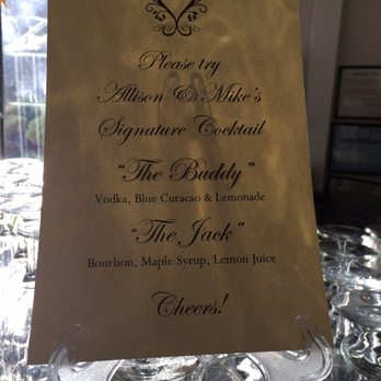 Flowerfield Celebrations - Signature wedding drinks - Caterers Near Me - Saint James, New York Flowerfield Celebrations - Signature wedding drinks - Caterers Near Me - Saint James, New York