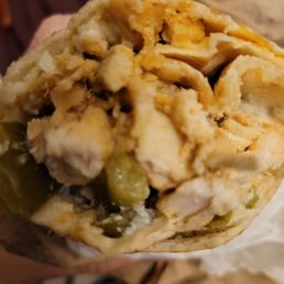 Chicken Schwarma Wrap