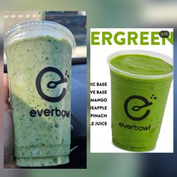 Poorly blended smoothie