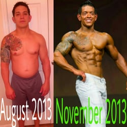 Holy Fit - Before and After from First Men's Physique Show !!