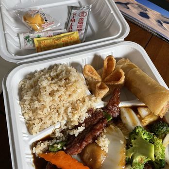Lucky Bamboo - Beef w mixed veg lunch special - Chinese Near Me - Alamosa, Colorado Lucky Bamboo - Beef w mixed veg lunch special - Chinese Near Me - Alamosa, Colorado