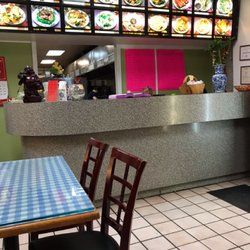 Furama Chinese Restaurant - Counter and menu