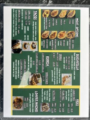 Menu photo 5 Taco Bros Farmington Hills, MI