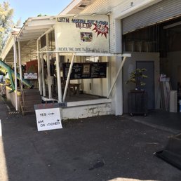An unassuming storefront in an Ice factory?  Popsicles for $1.50, 42 flavors.