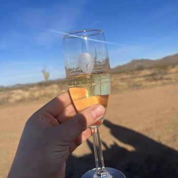Hot Air Expeditions - Champagne during breakfast - Hot Air Balloons Near Me - Phoenix, Arizona Hot Air Expeditions - Champagne during breakfast - Hot Air Balloons Near Me - Phoenix, Arizona