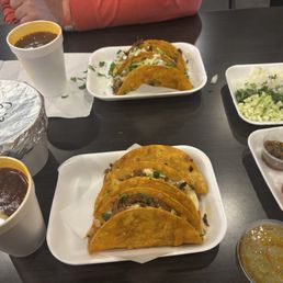 Three taco plate & birria ramen