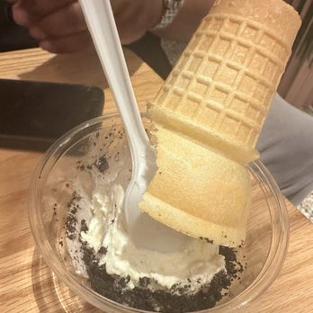 Sampaguita - Pineapple cake ice cream with chocolate crumble - Ice Cream & Frozen Yogurt Near Me - Orlando, Florida