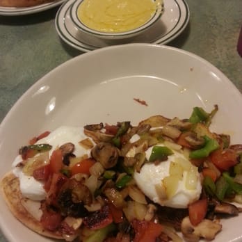 Country Waffles - Garden Benedict... hollandaise on side - Breakfast & Brunch Near Me - Clayton, California Country Waffles - Garden Benedict... hollandaise on side - Breakfast & Brunch Near Me - Clayton, California