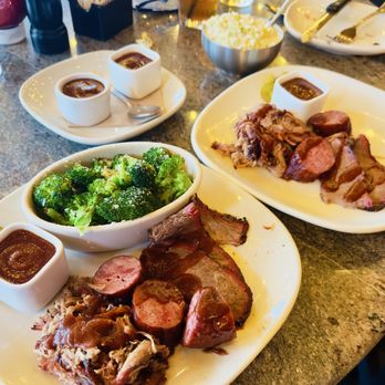 Jack Stack Barbecue - Freight House - Pulled pork, sausage, brisket, broccoli, coleslaw - Barbeque Near Me - Kansas City, Missouri Jack Stack Barbecue - Freight House - Pulled pork, sausage, brisket, broccoli, coleslaw - Barbeque Near Me - Kansas City, Missouri