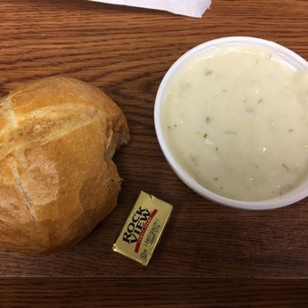 Grounds Bakery Cafe - Small Clam Chowder Soup ... sourdough bread included with the order - Bakeries Near Me - Long Beach, California Grounds Bakery Cafe - Small Clam Chowder Soup ... sourdough bread included with the order - Bakeries Near Me - Long Beach, California