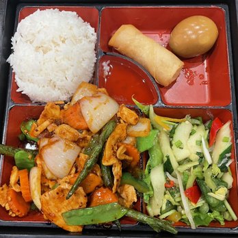 Sohao Street Fare Cafe - Sichuan Chicken Bento - Chinese Near Me - Gainesville, Florida