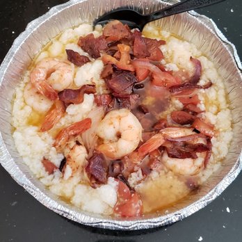 Lena's Cafe & Confections - Shrimp and Grits - Breakfast & Brunch Near Me - Branford, Connecticut Lena's Cafe & Confections - Shrimp and Grits - Breakfast & Brunch Near Me - Branford, Connecticut