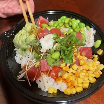 Maka Poke - Rice and tuna Regular Bowl - Hawaiian Near Me - Foothill Ranch, California Maka Poke - Rice and tuna Regular Bowl - Hawaiian Near Me - Foothill Ranch, California