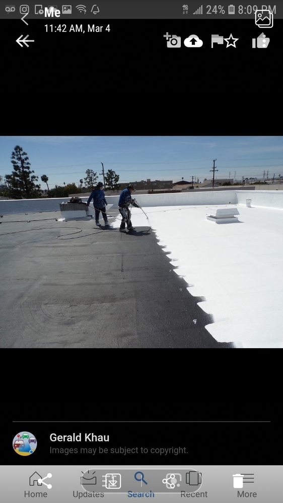 Slide of RCA Roofing