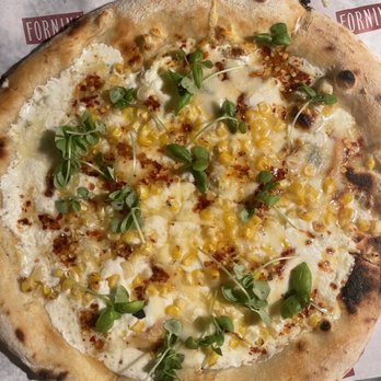 Time Out Market New York - Corn pizza from Fornino - Food Court Near Me - Brooklyn, New York Time Out Market New York - Corn pizza from Fornino - Food Court Near Me - Brooklyn, New York