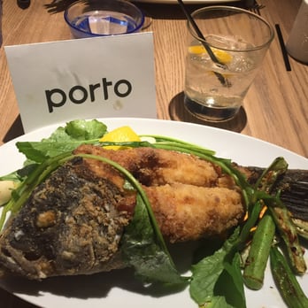 Porto - Whole fried black bass. Yum! - Seafood Near Me - Boston, Massachusetts Porto - Whole fried black bass. Yum! - Seafood Near Me - Boston, Massachusetts