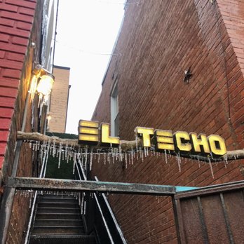 El Techo - Entrance to El Techo following a winter storm - Tapas Bars Near Me - Washington, DC, District of Columbia