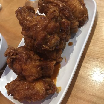 GoBistro - gangnam wings-huge and great flavor. extremely fried, lots of breading - Sushi Bars Near Me - Hollywood, Florida GoBistro - gangnam wings-huge and great flavor. extremely fried, lots of breading - Sushi Bars Near Me - Hollywood, Florida