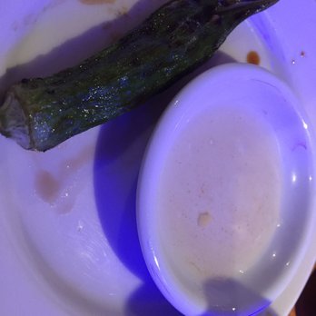 Opus Sushi - Old soggy okra with weird liquid from my uni Chawanmushi that I dumped out. - Japanese Near Me - Arcadia, California Opus Sushi - Old soggy okra with weird liquid from my uni Chawanmushi that I dumped out. - Japanese Near Me - Arcadia, California