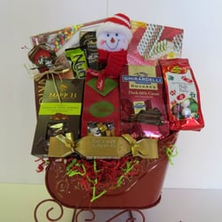 Sweet Things - Holiday gift basket.