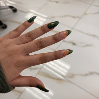Fantasy Nail & Beauty Spa - Prom Nails!! Beautiful line work - Nail Salons Near Me - Dobbs Ferry, New York Fantasy Nail & Beauty Spa - Prom Nails!! Beautiful line work - Nail Salons Near Me - Dobbs Ferry, New York