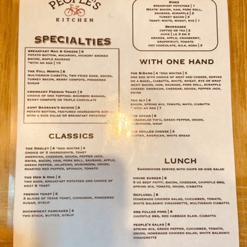 The People's Kitchen - Breakfast & Brunch Near Me - Bethlehem, Pennsylvania