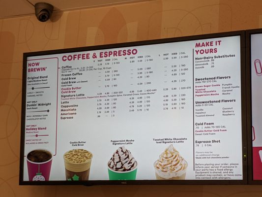 Menu photo 1 Dunkin' Folsom, CA