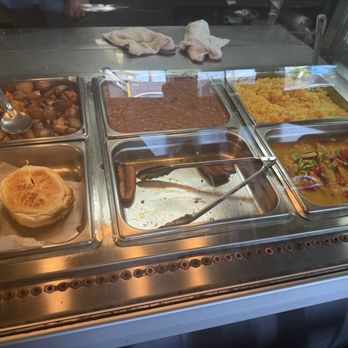 Rubio's Cafe - Breakfast bar: Beans, Rice, bagels, home fries - Mexican Near Me - Los Angeles, California