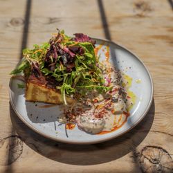 The Hangout - Short rib crepe cake